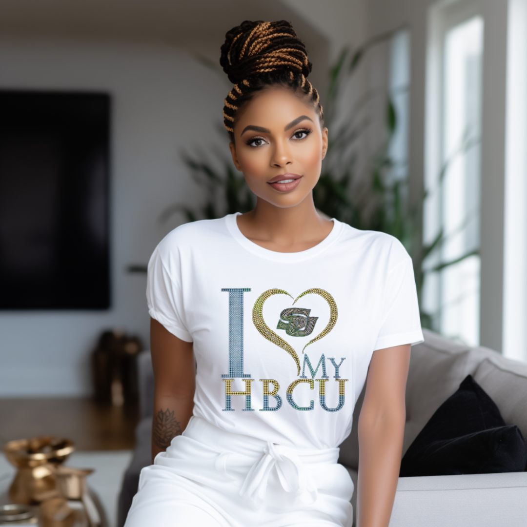 My HBCU Rhinestone Tee