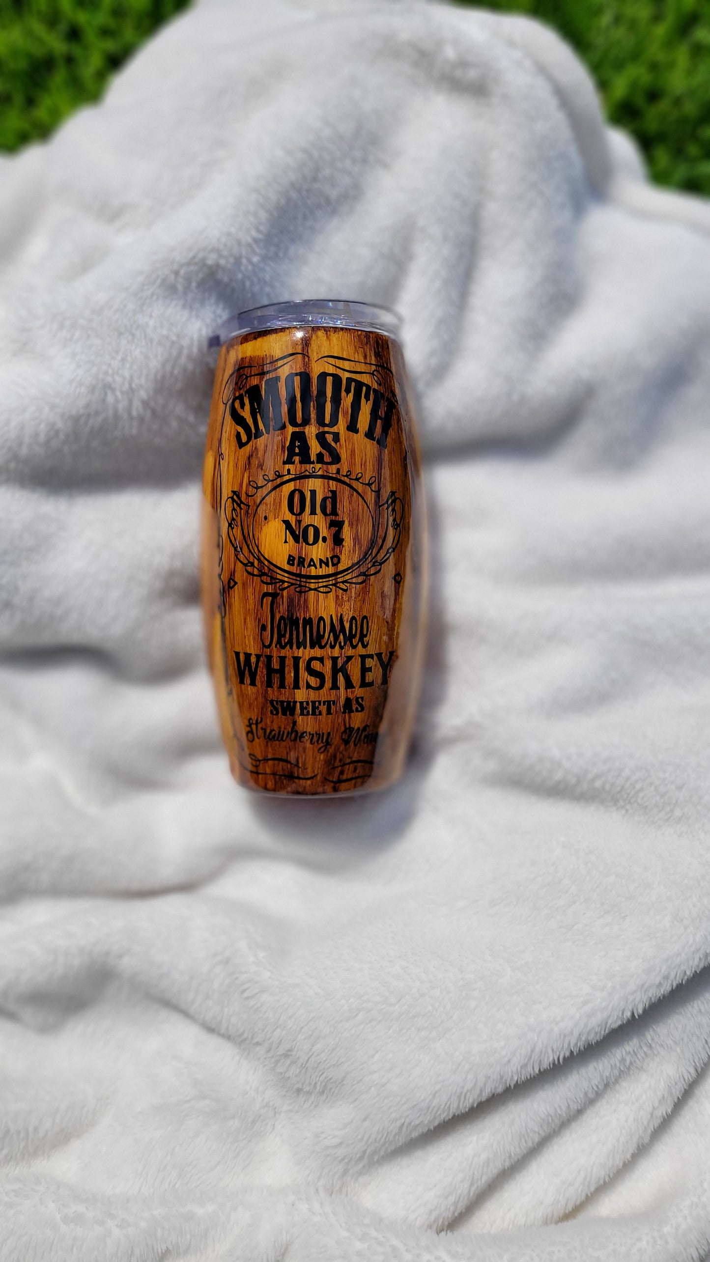 Smooth as Tennessee Whiskey Barrel-Style Tumbler
