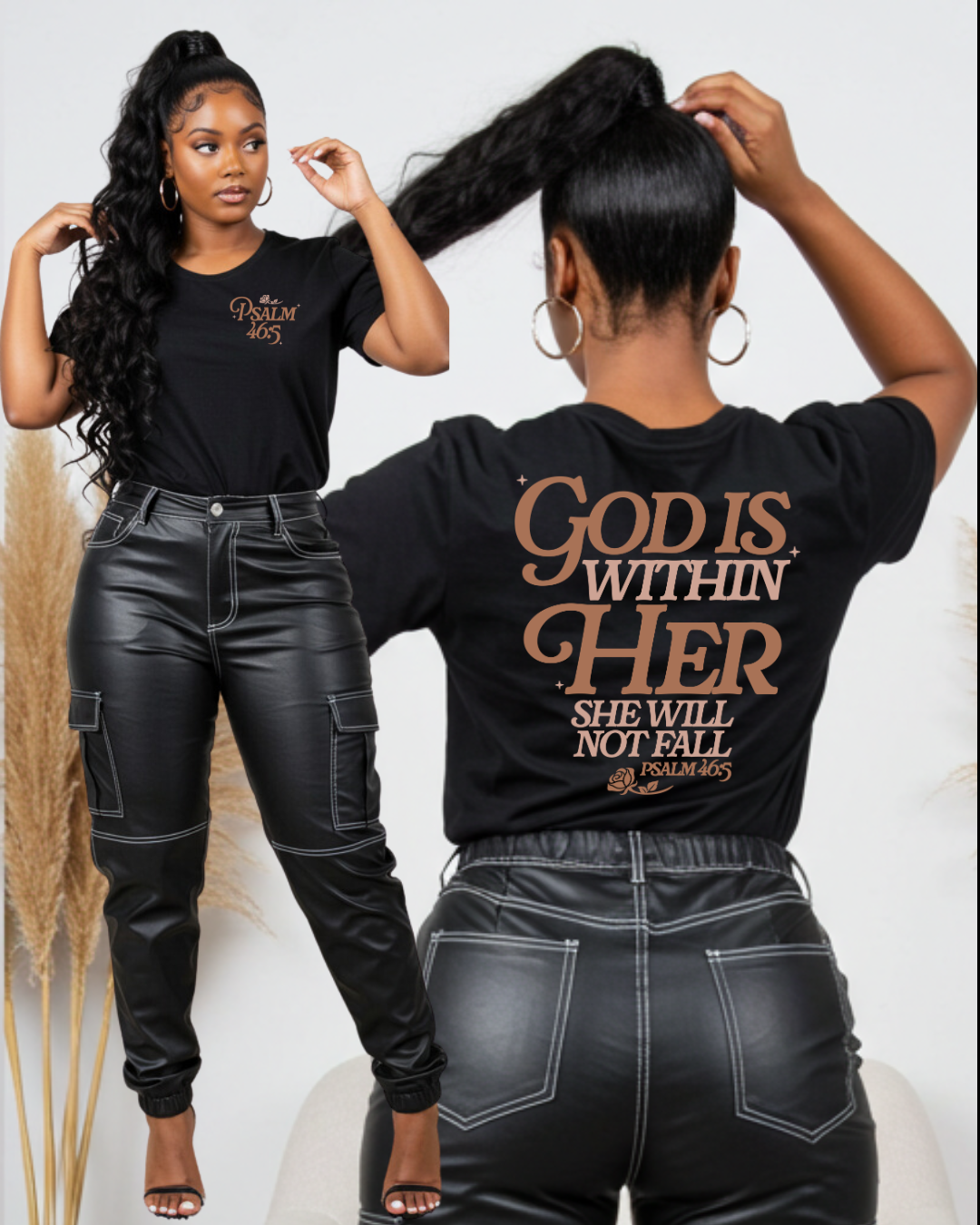 Psalm 46:5 Inspirational-Fueled Tee